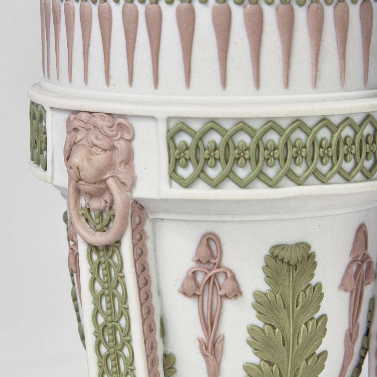 Three Wedgwood Tricolor Jasperware Items UK, 19th century