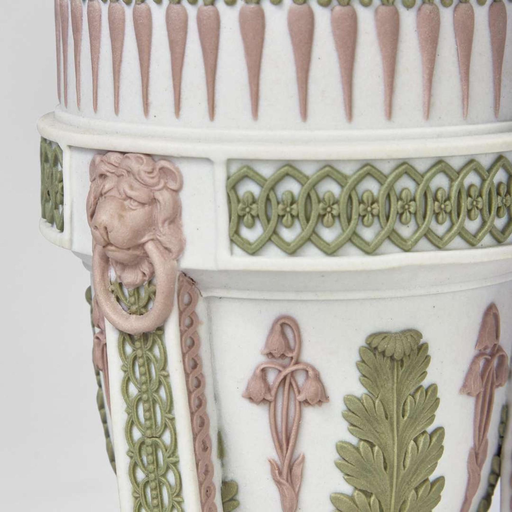Three Wedgwood Tricolor Jasperware Items UK, 19th century