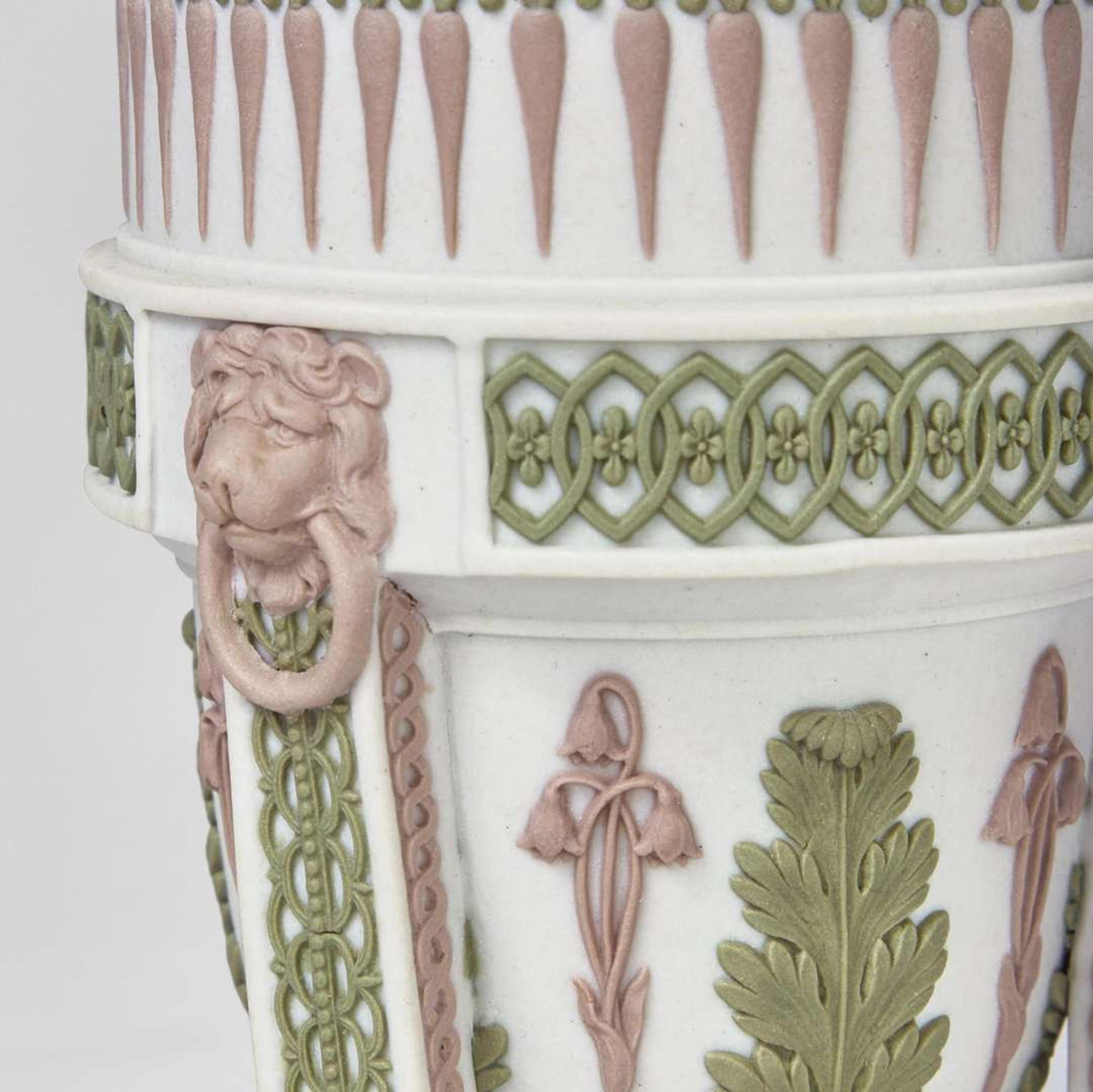 Three Wedgwood Tricolor Jasperware Items UK, 19th century