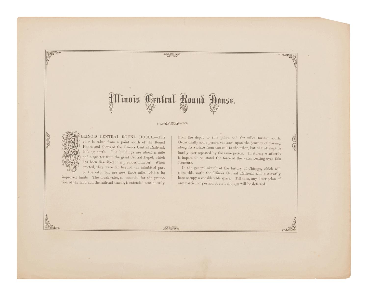 [CHICAGO]. KURZ, Louis (1834-1921). A group of 33 prints from Chicago Illustrated depicting pre-fire Chicago. Chicago: Jevne & Almini, 1866