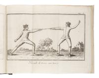 DEMEUSE, Nicolas. Nouveau traite de l'art des armes . Liège: F. J. Desoet, 1778.