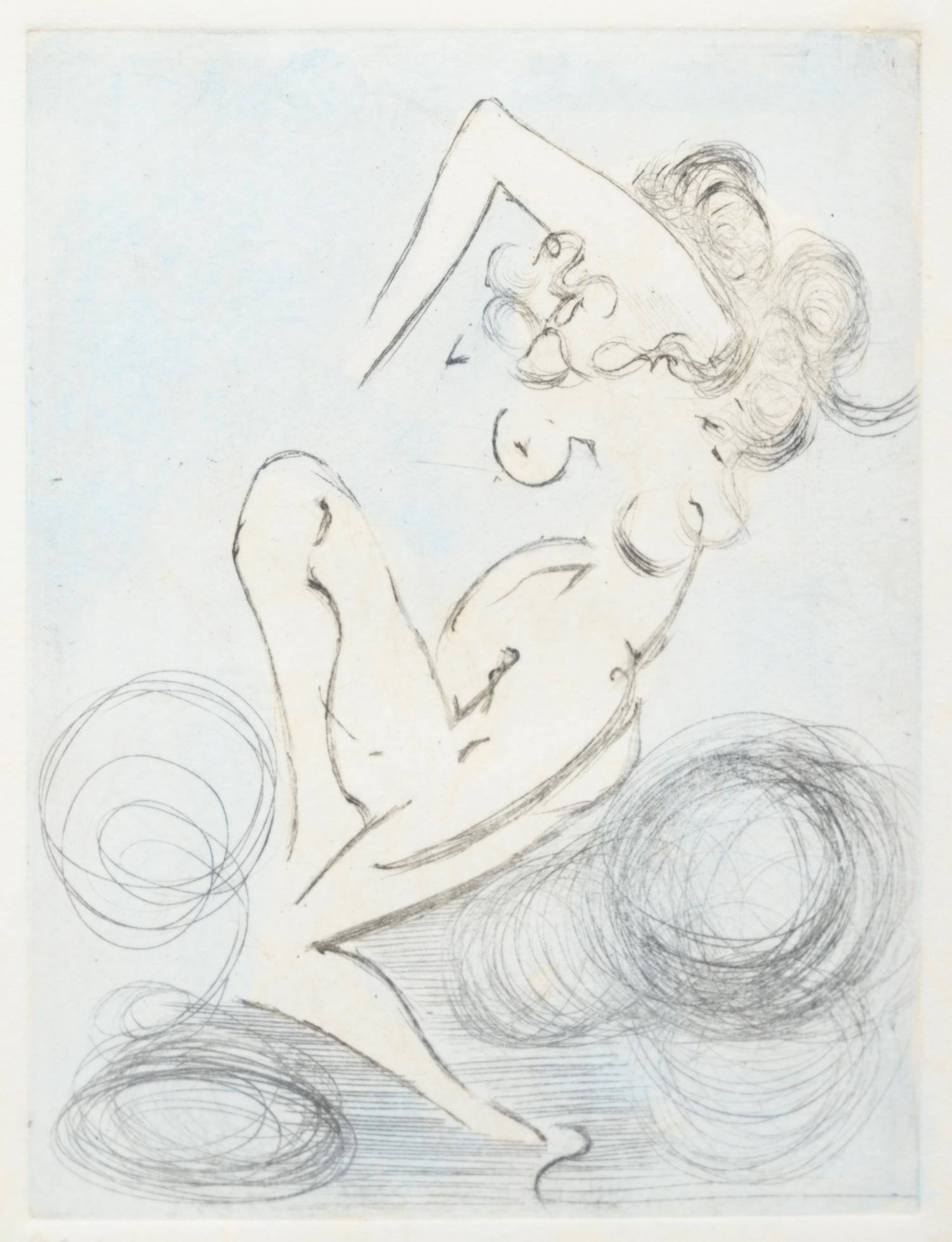 Petites Nus (from Apollonaire ) (a group of 7 prints from the portfolio of 8)