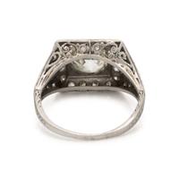 ART DECO, DIAMOND RING