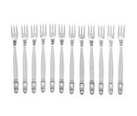 A Set of Twelve Georg Jensen Acorn Silver Cocktail Forks