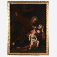Lionello Spada (Italian, 1576–1622) Rest on the Flight Into Egypt
