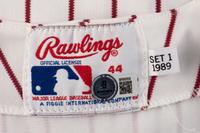 A Mike Schmidt Signed Autograph Philadelphia Phillies Jersey (Beckett Authentication Services)