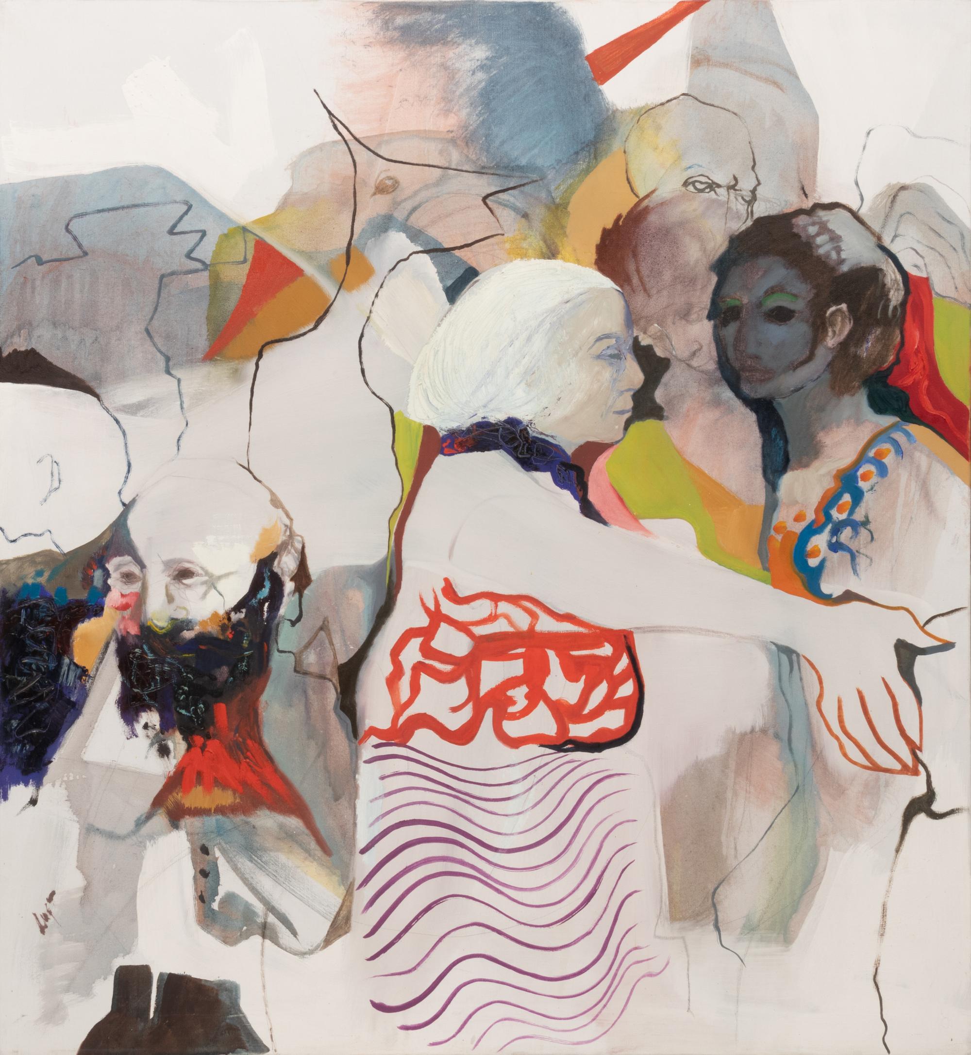 At the Exhibit Tea , 1967-68