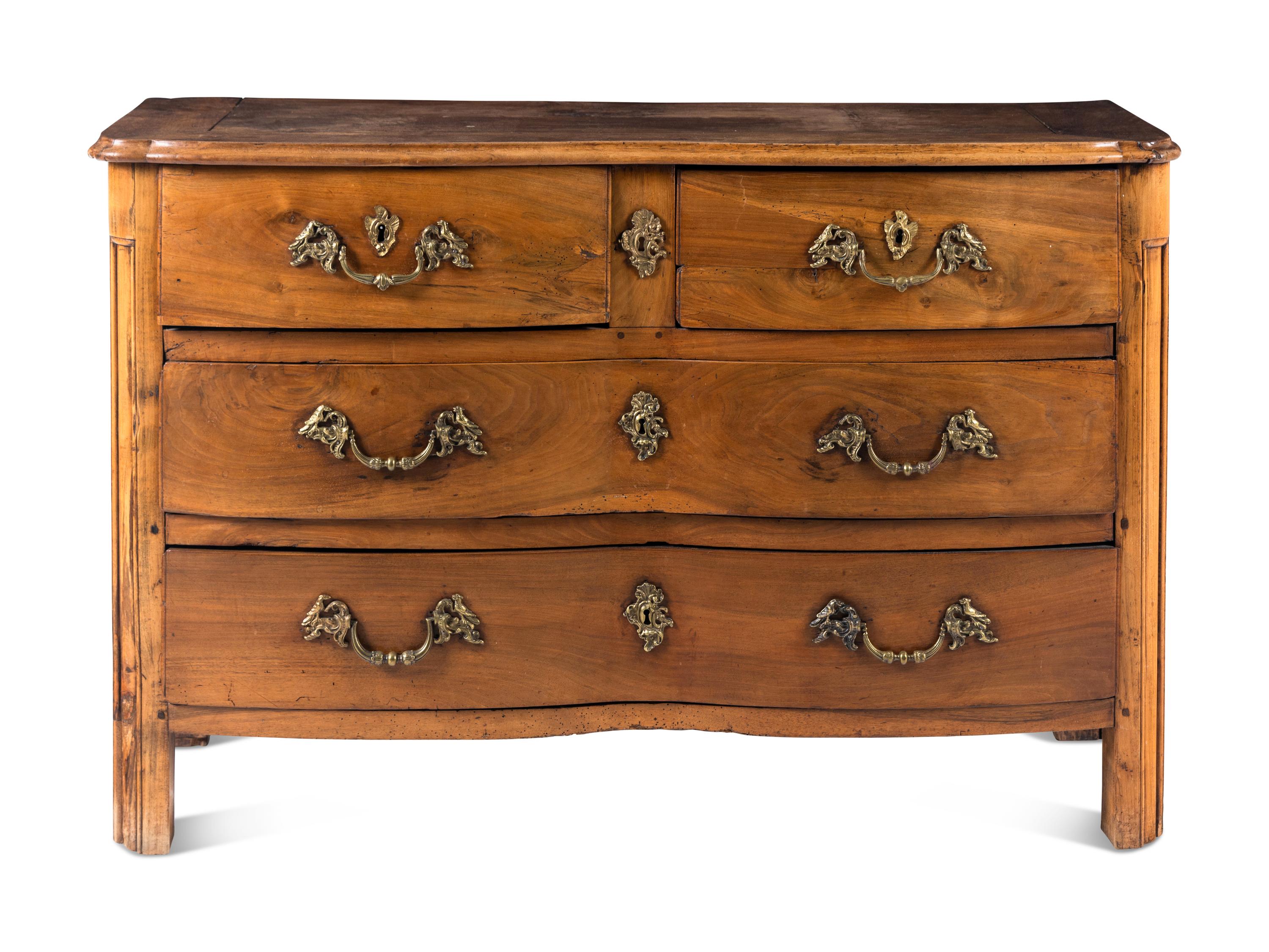 A Régence Provincial Walnut Commode