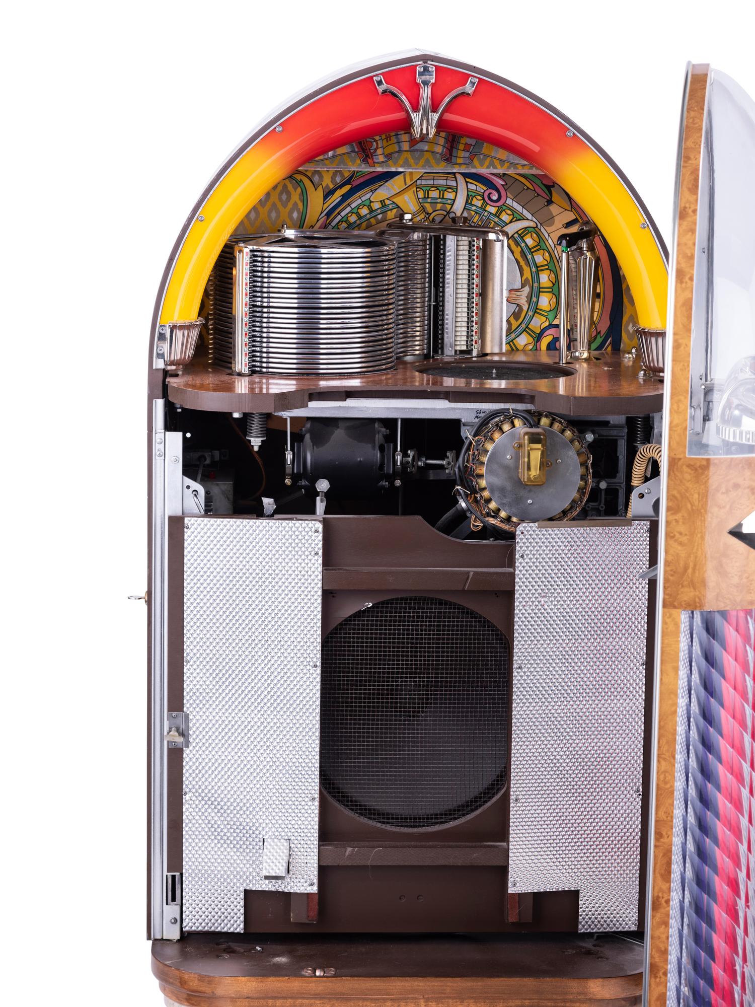 A Wurlitzer Model 1100 Jukebox