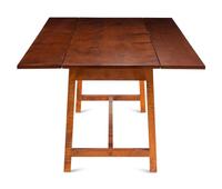 A Contemporary Satinwood Drop-Leaf Sofa Table