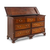 An English Oak Mule Chest