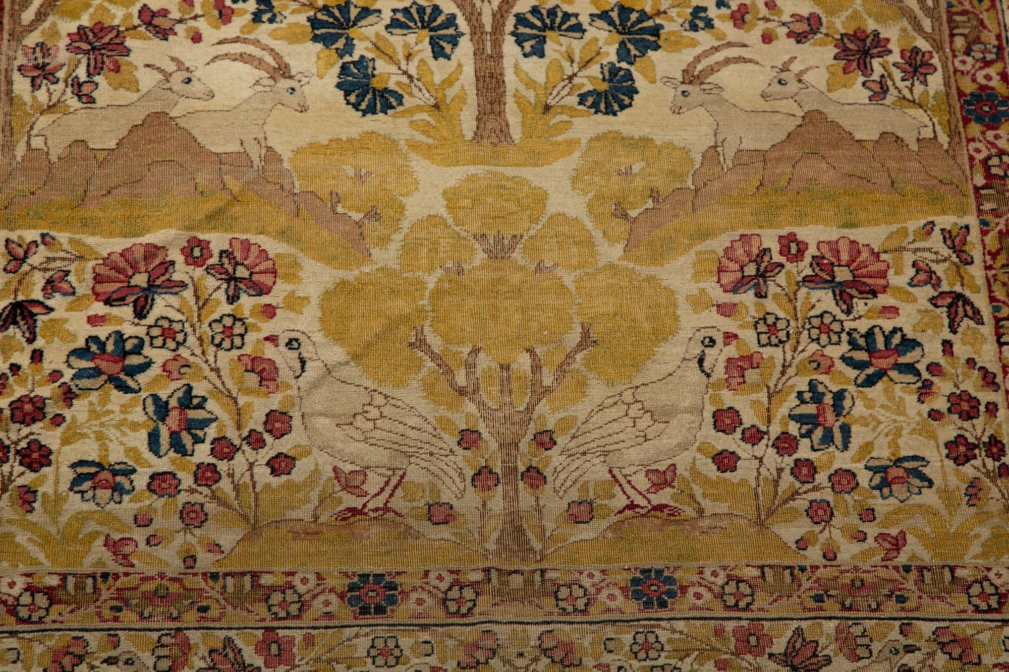 A Persian Design Wool Rug
