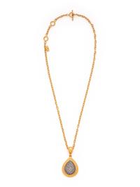 LIKA BEHAR, HIGH KARAT GOLD, SILVER AND DIAMOND PENDANT/NECKLACE