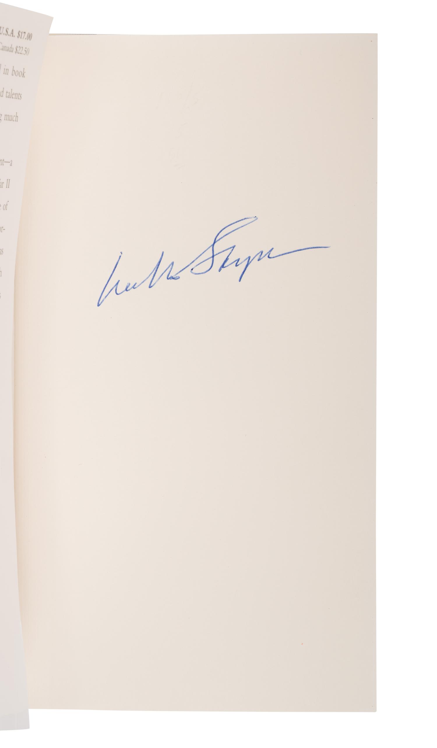 STYRON, William (1925-2006). A group of 14 LIMITED or FIRST EDITION works, all SIGNED, comprising: