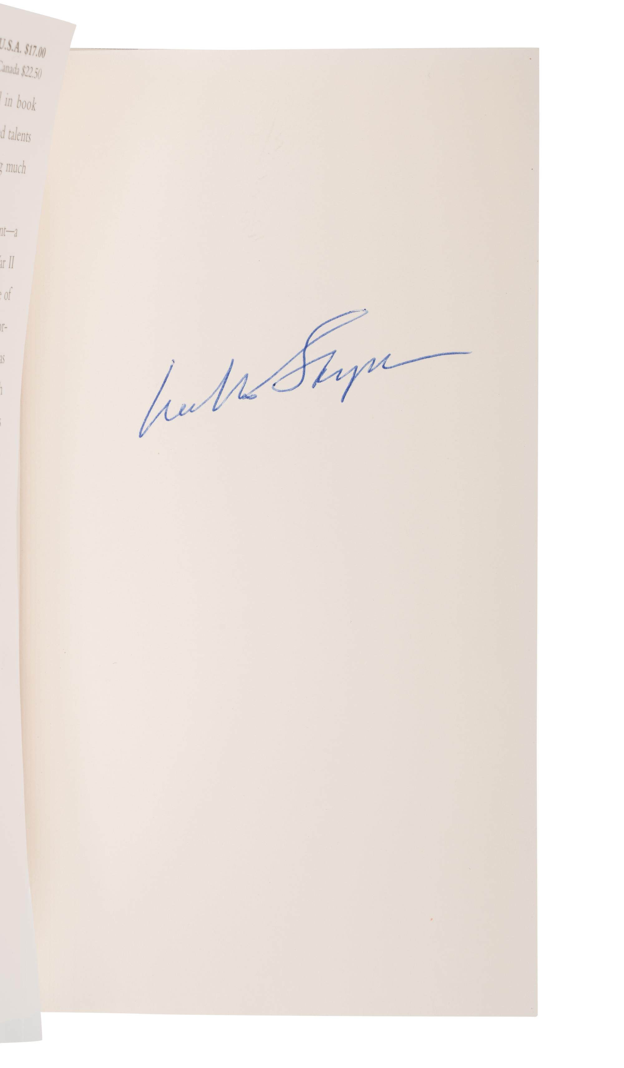 STYRON, William (1925-2006). A group of 14 LIMITED or FIRST EDITION works, all SIGNED, comprising: