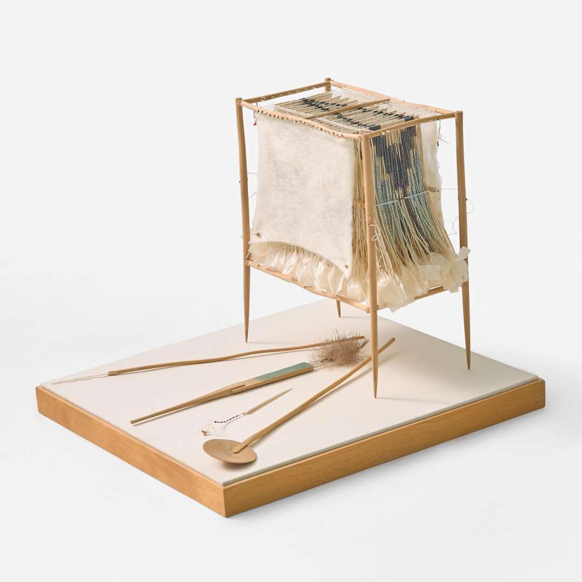 Dominic Di Mare (American, b. 1932) "Rune Bundle" Series Sculpture, USA, circa 1980