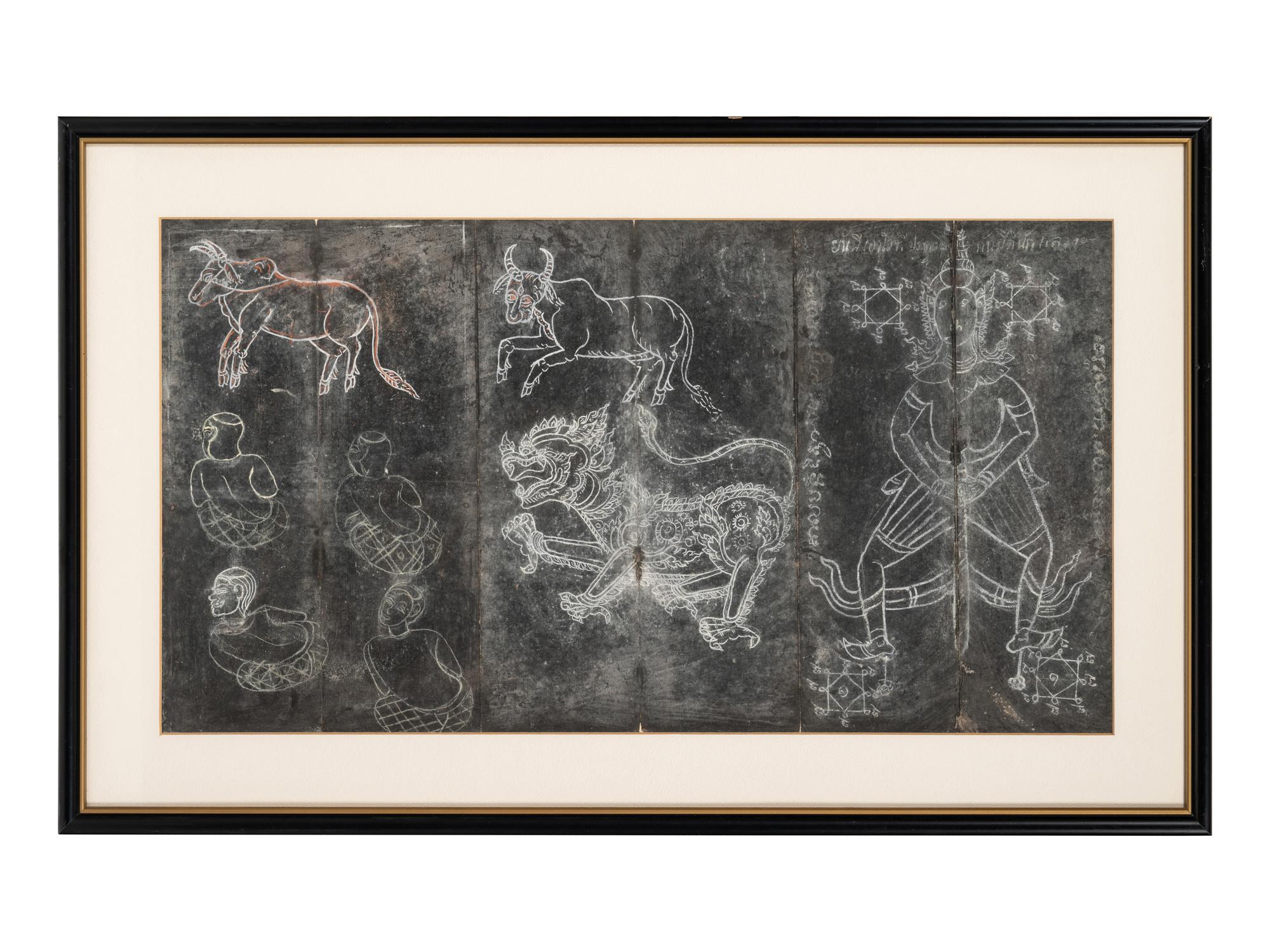 Four Thai Painted Manuscripts