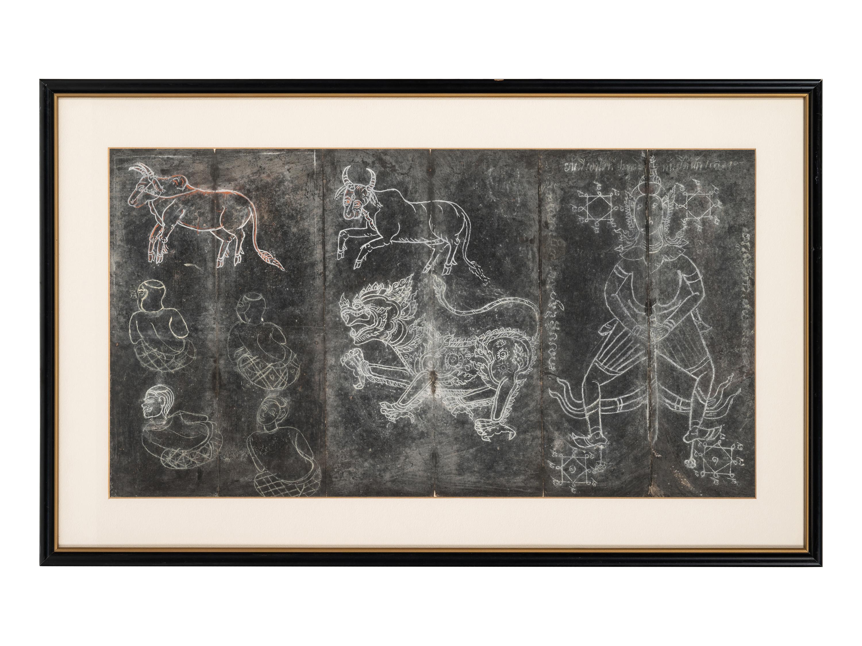 Four Thai Painted Manuscripts