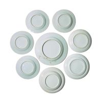 An Assorted Group of Eight Chinese Export Porcelain Plates