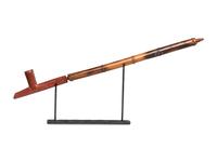 Plains Pipe, with Decorated Catlinite Bowl