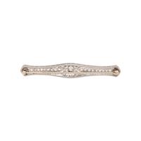 ART DECO, DIAMOND BAR BROOCH