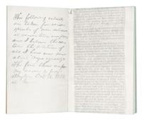 [LINCOLN, Abraham]. Abraham Lincoln: His Book. A Facsimile Reproduction of the Original with an Explanatory Note. New York: McClure, Phillips, & Co., 1901.