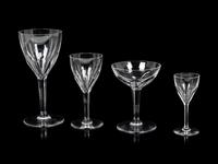 A Val St. Lambert Gevaert Partial Stemware Service