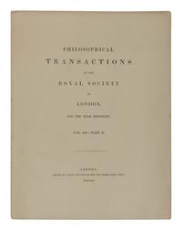 JEVONS, William Stanley (1835-1882). "On the Mechanical Performance of Logical Inference." In: Philosophical Transactions of the Royal Society of London, vol. 160, part II, pp. 497-518. London: Taylor and Francis,1870.