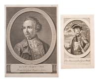 [MAPS]. A group of 8, incl. 5 maps of North America, one of the western hemisphere, & 2 engravings.