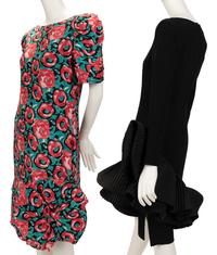 Two Victor Costa Dresses, 1980s