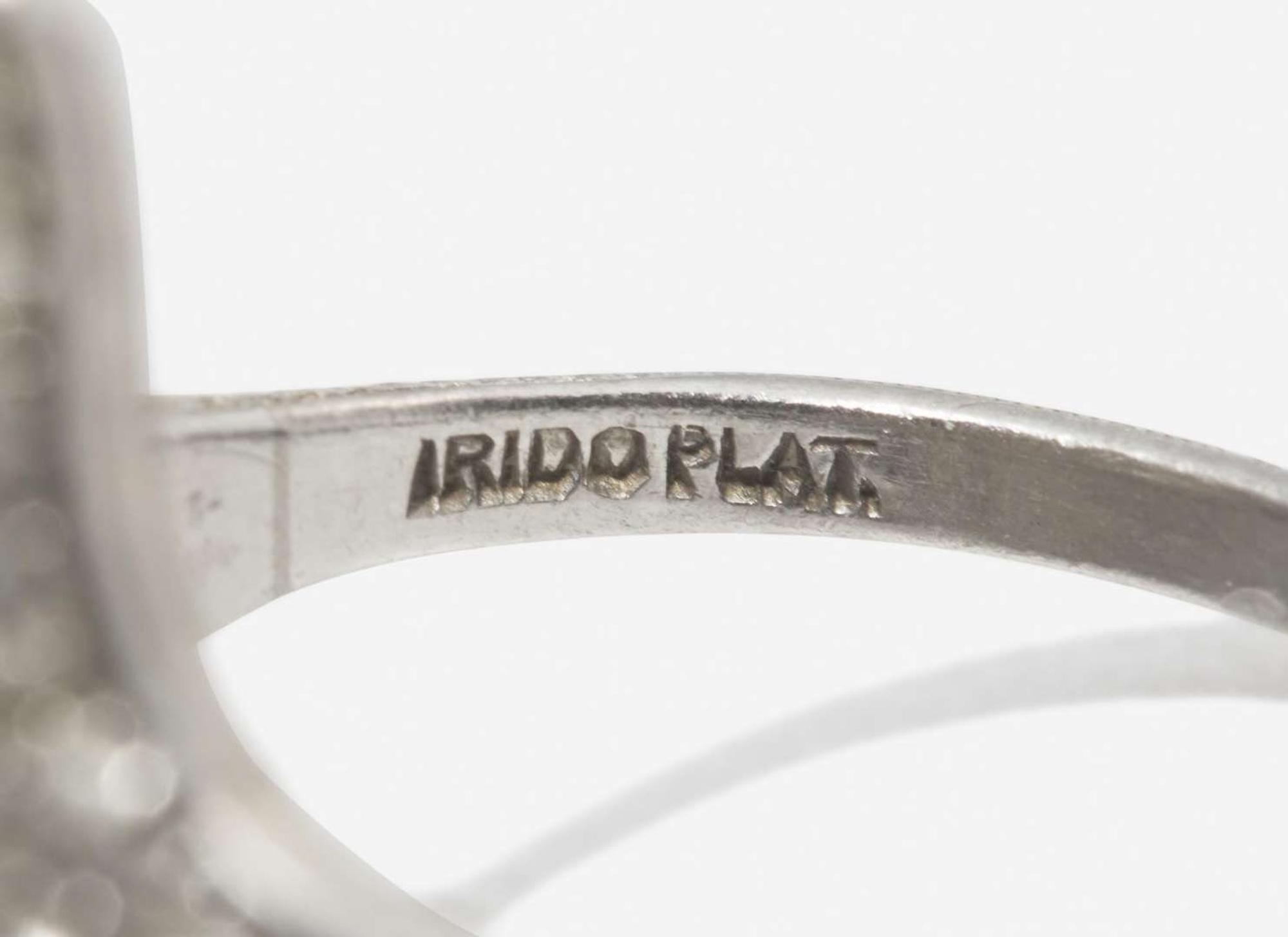 A Ladies Art Deco Platinum and Diamond Ring