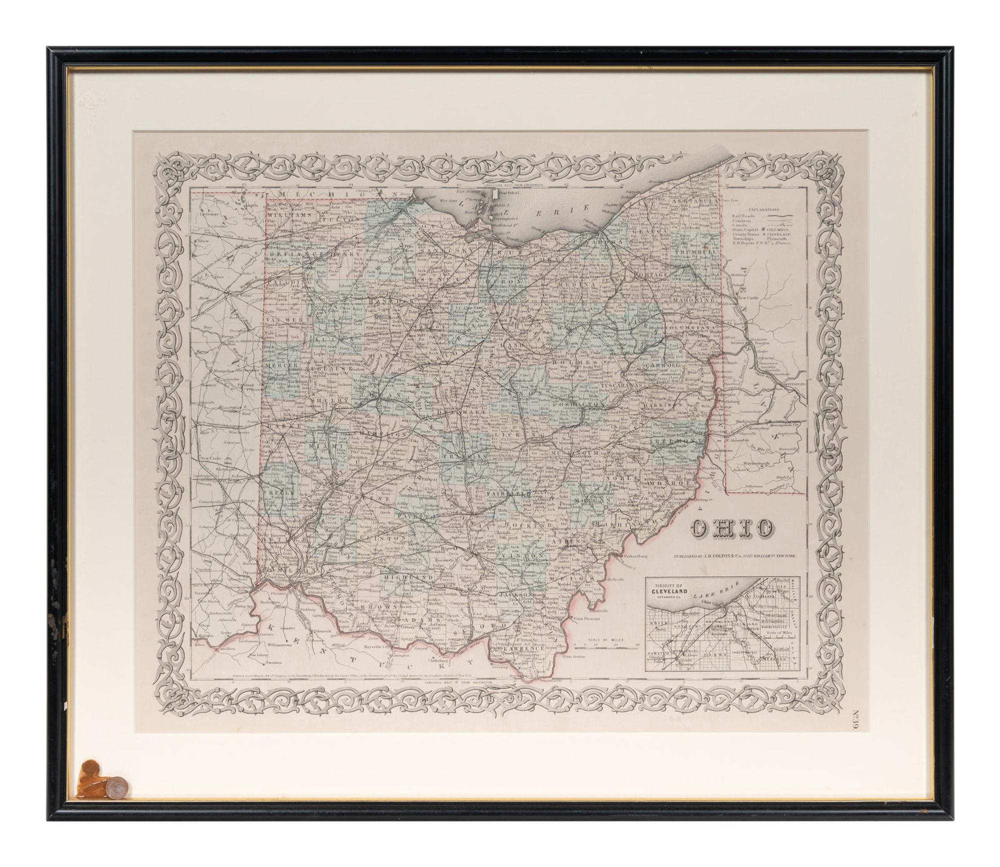 A Group of Five Maps of the Midwest