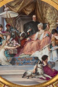 A Vienna Porcelain Cabinet Plate