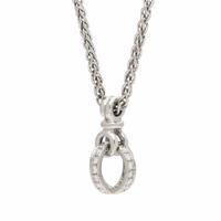Garrard, Diamond and White Gold Pendant Necklace