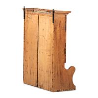 A Painted Wood Hanging Wall Cupboard