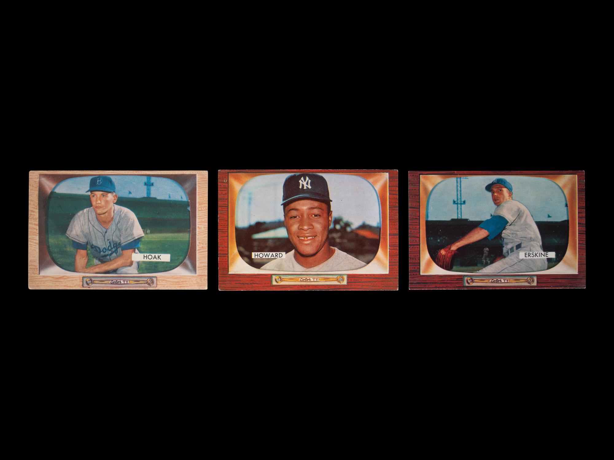 A Group of 49 1955 Bowman Baseball Cards,