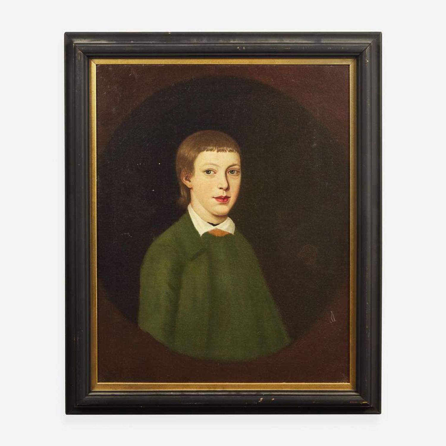 American School 18th / 19th century Portrait of a Young Boy