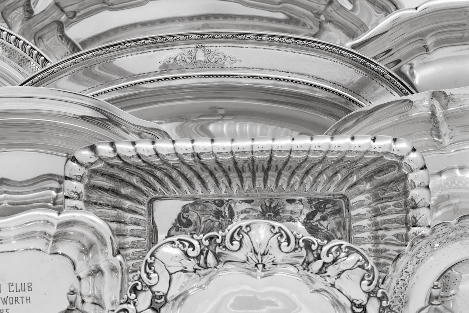 A Collection of American Silver Dishes