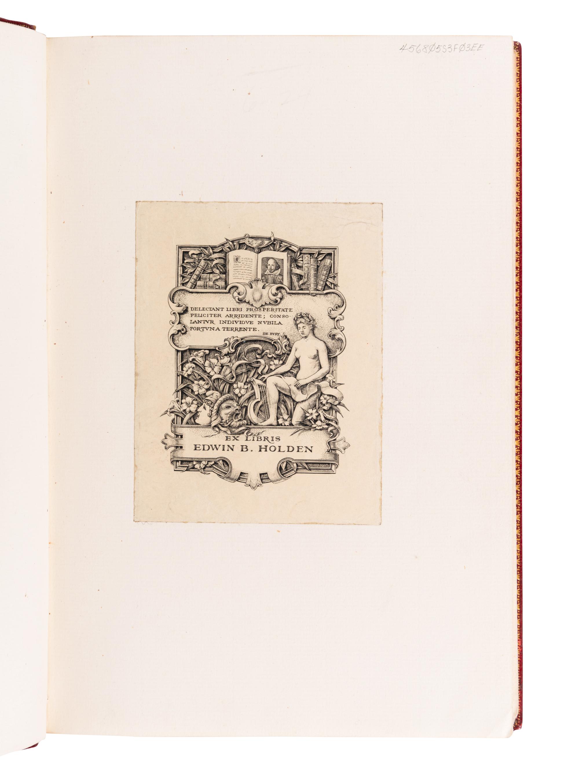 FRANKLIN, Benjamin (1706-1790). The Autobiography of Benjamin Franklin . Cleveland: The Rowfant Club, 1898.