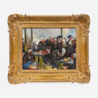 Martha Walter (American, 1875–1976) Crab and Lobster Sale, Brittany