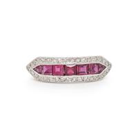 RUBY AND DIAMOND RING