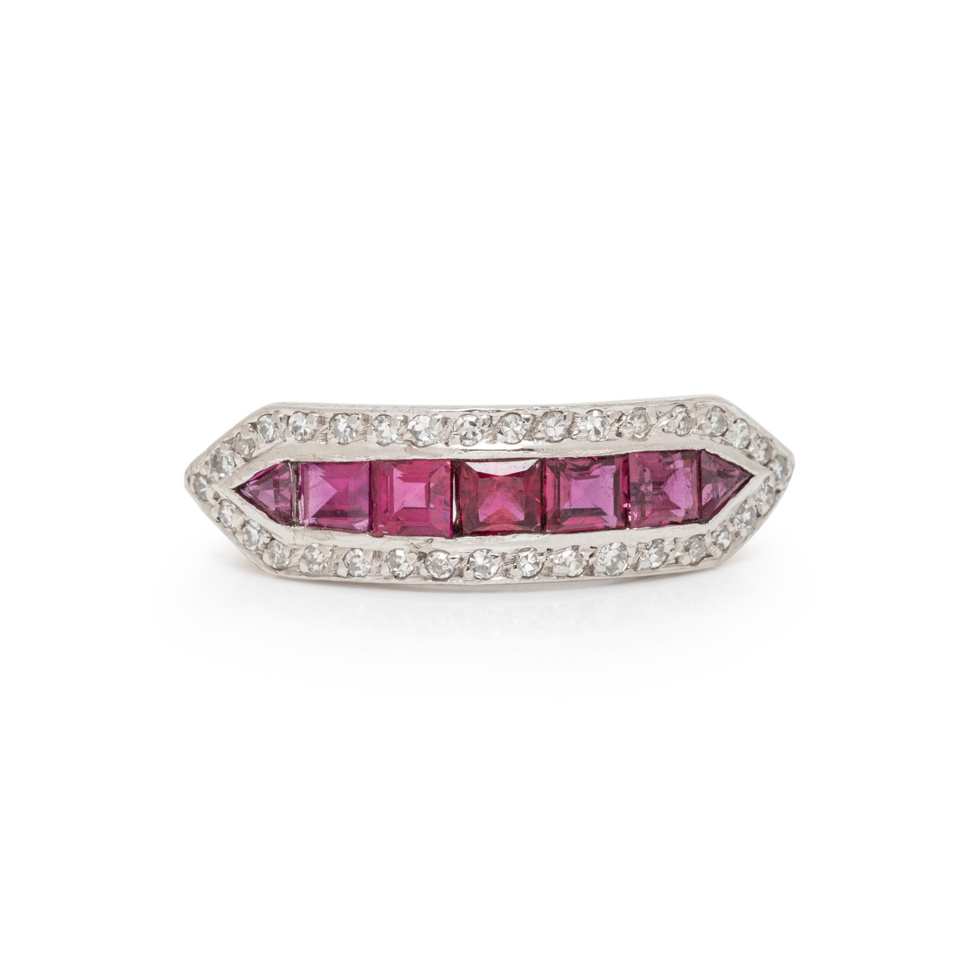 RUBY AND DIAMOND RING