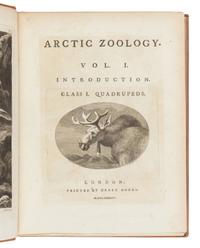 [TRAVEL & EXPLORATION]. PENNANT, Thomas (1726-1798). Arctic Zoology . London: Henry Hughs, 1784-1785.