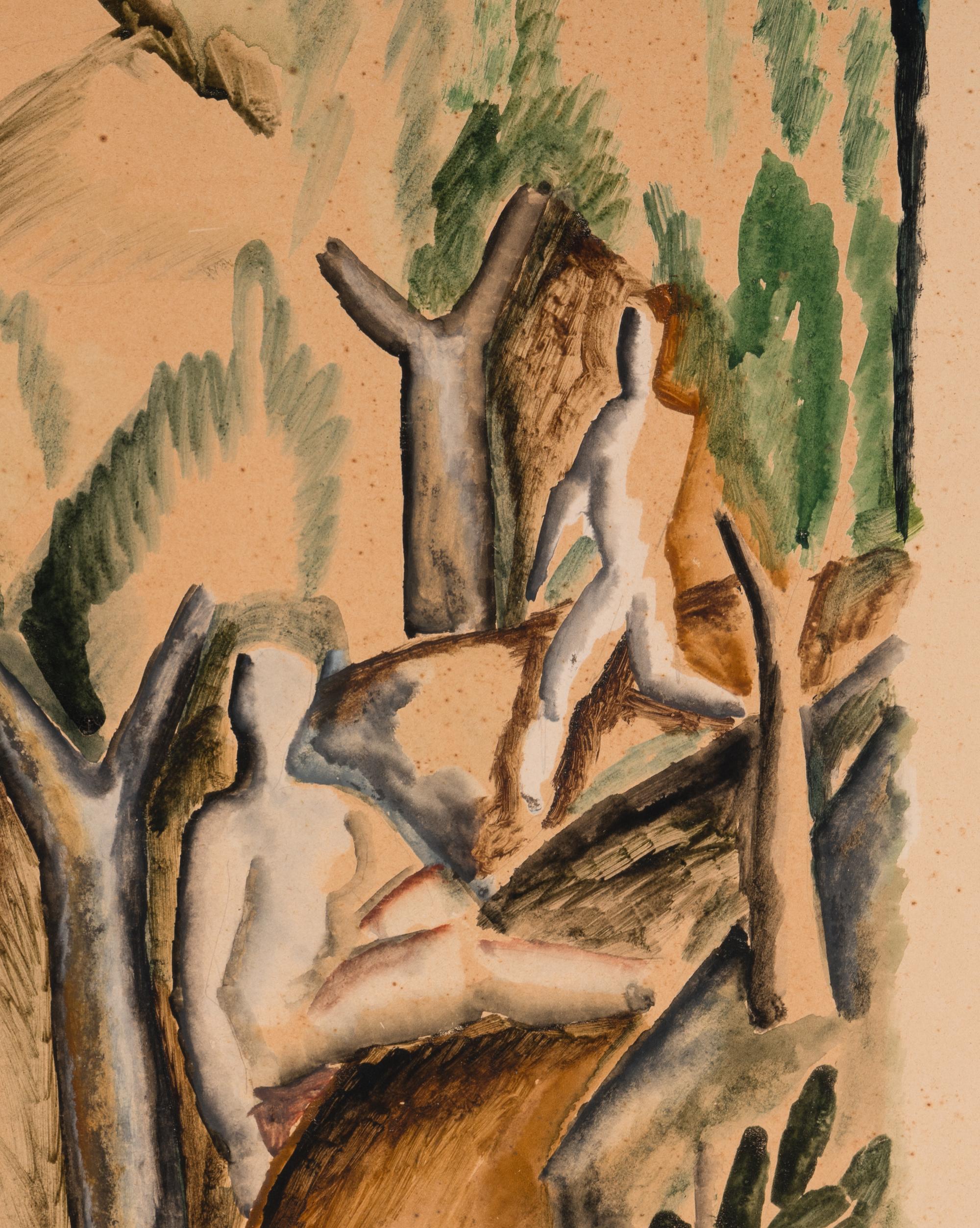 Trois Personnages, 1921