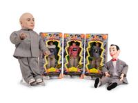 (Film Memorabilia) A group of 5 dolls from three comedies, comprising: