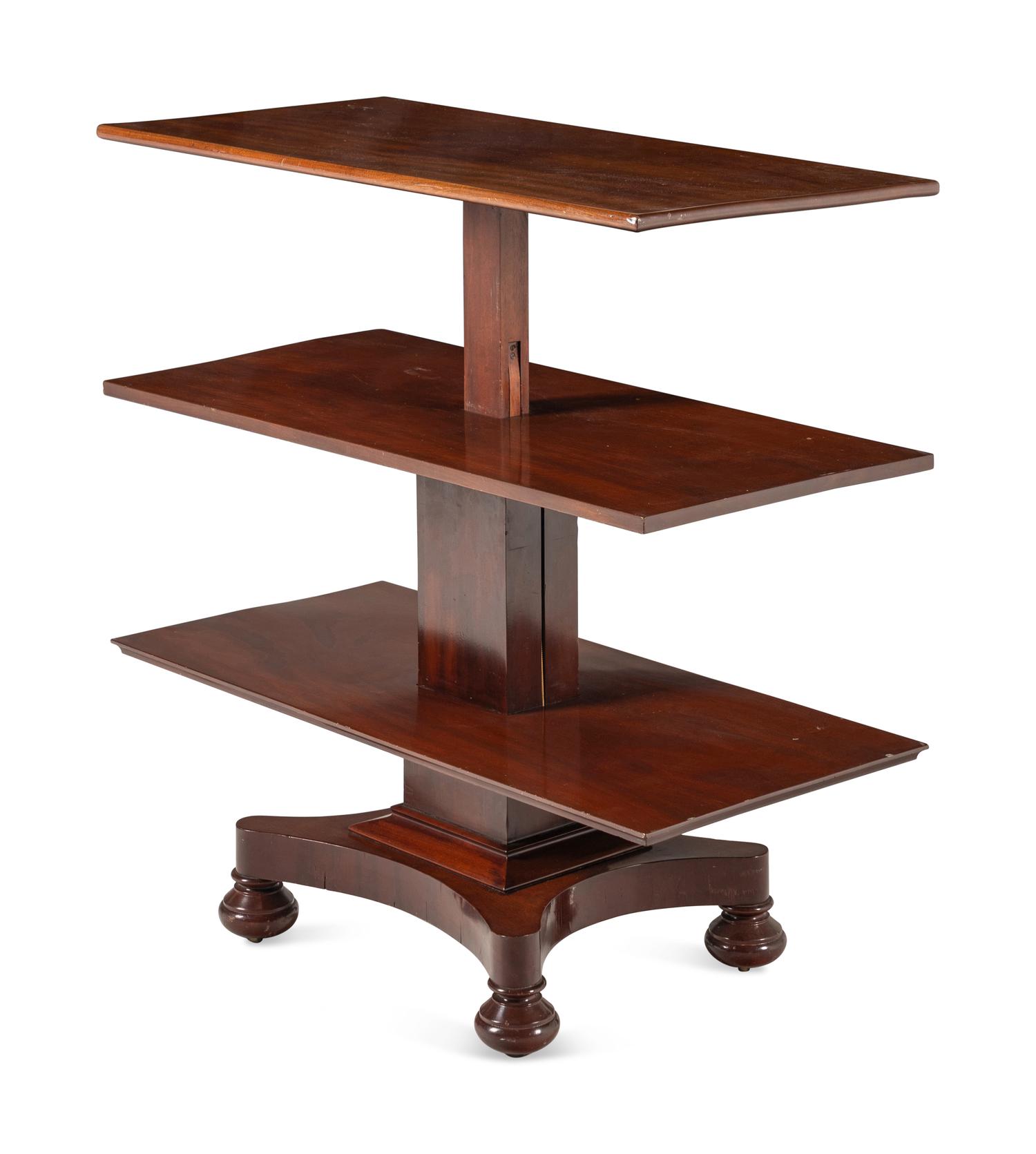 A William IV Mahogany Dumbwaiter