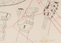 Before Every Body Split (Study for Hello Gypsie Toe Good Bye Sly ), c. 1977