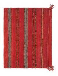 Navajo Diagonal Twill Weave Saddle Blanket / Rug