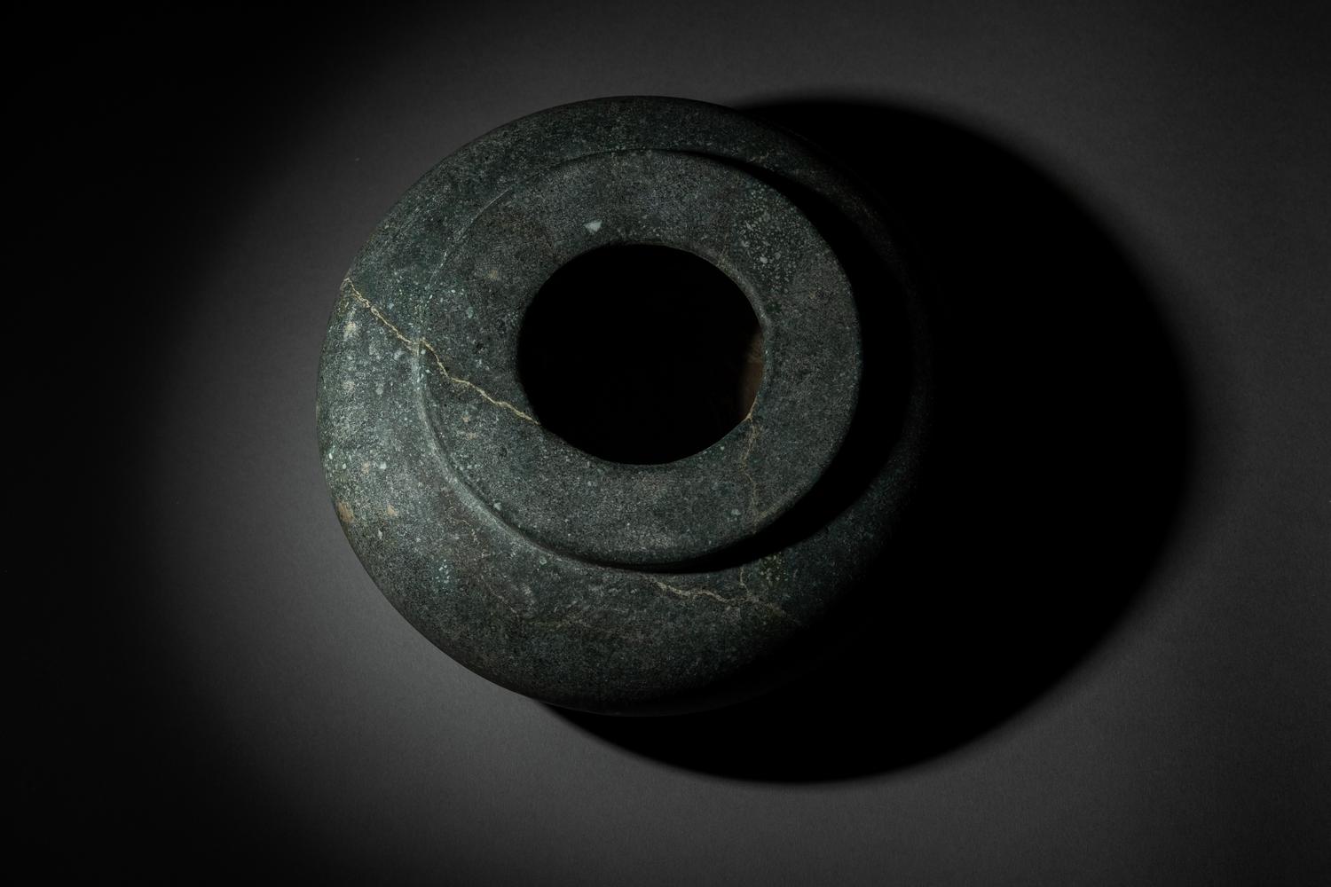 An Egyptian Basalt Vessel