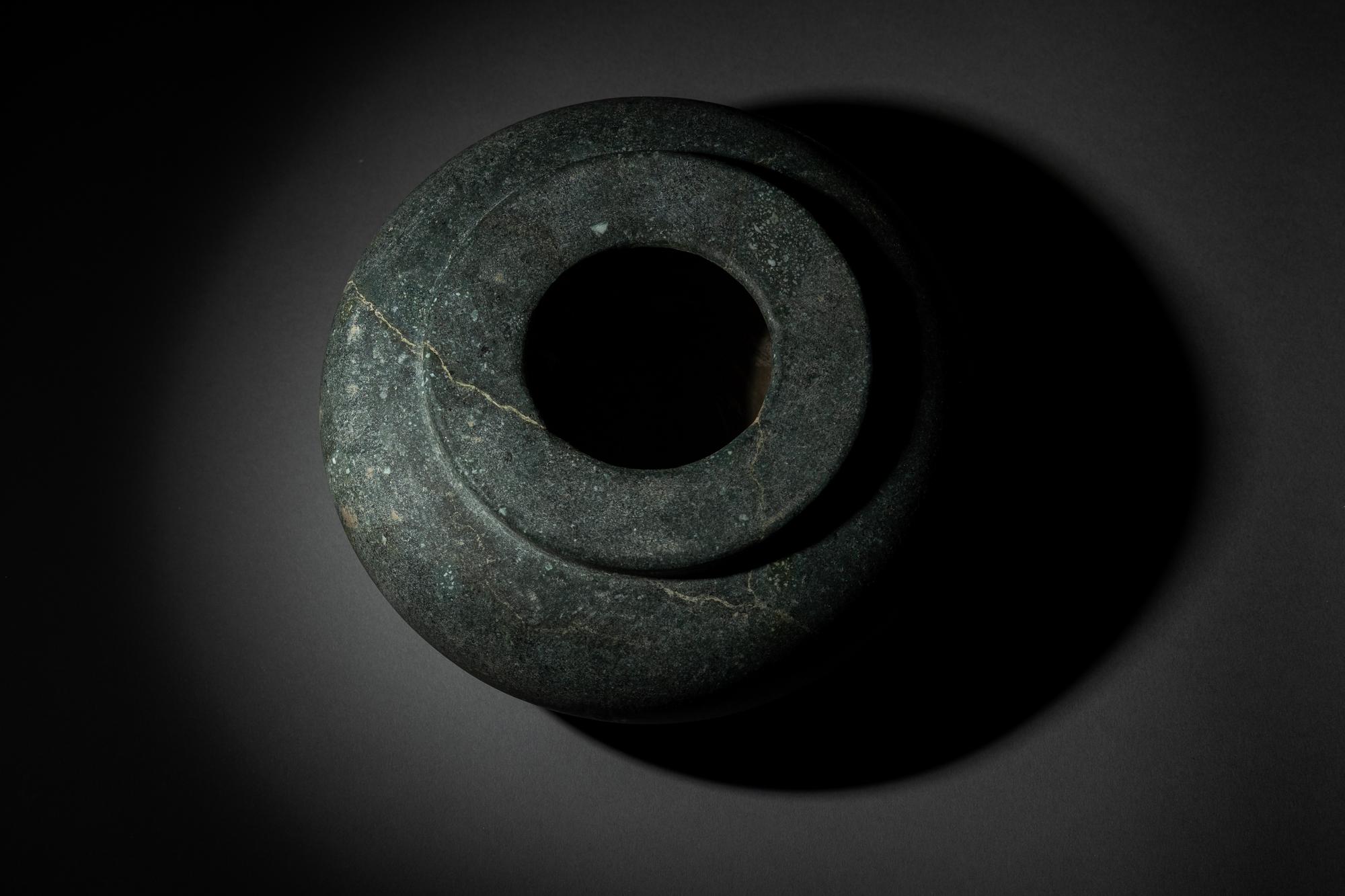 An Egyptian Basalt Vessel